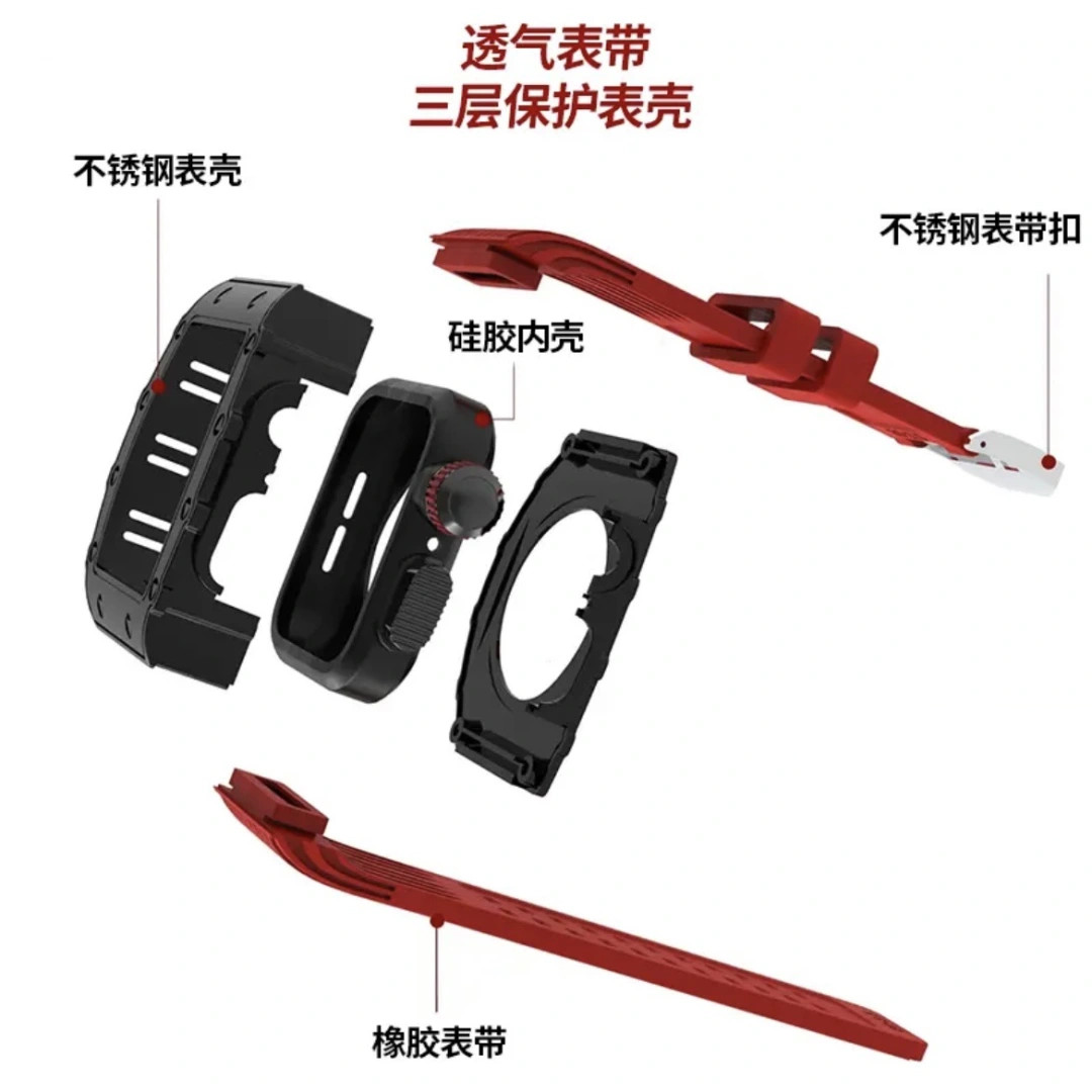 Apple Watch苹果表 改装橡树理查德米勒机械表