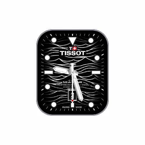 TISSOT天梭数字指针表盘