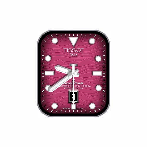 TISSOT天梭数字指针表盘
