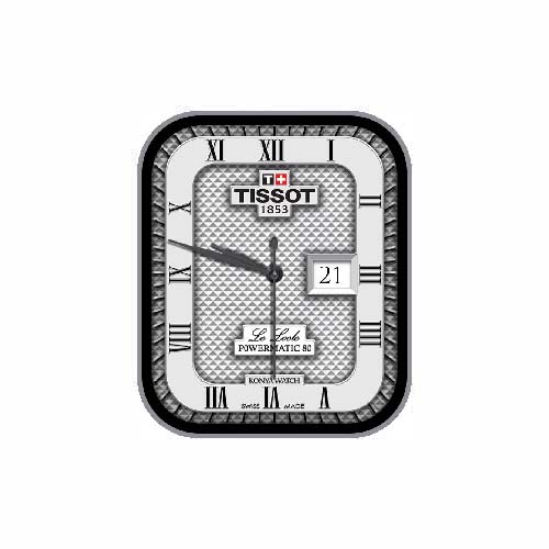 TISSOT天梭数字指针表盘