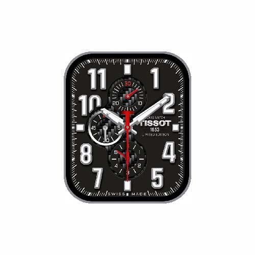 TISSOT天梭数字指针表盘