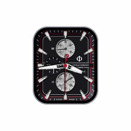 Baume&Mercier名士数字指针表盘