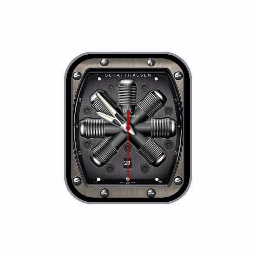 IWC万国数字指针表盘