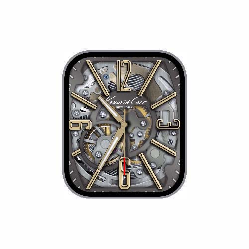 数字指针旋转机械表盘