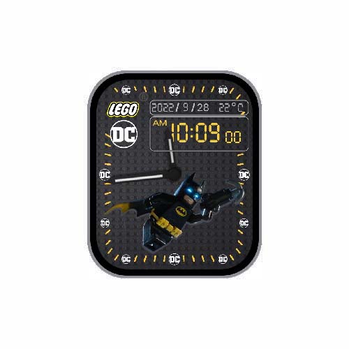 LEGO乐高蝙蝠侠数字指针表盘