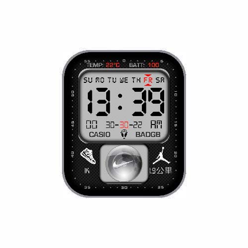 NIKE耐克数字运动表盘