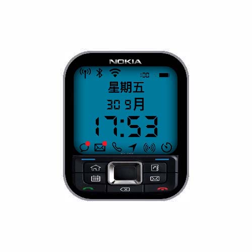 NOKIA诺基亚数字表盘
