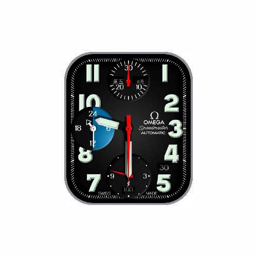 OMEGA欧米茄数字指针表盘