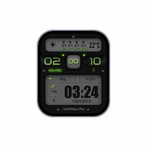 多功能数字运动表盘