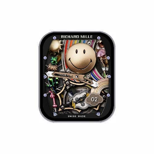 RICHARD MILLE理查德米勒笑脸数字指针表盘