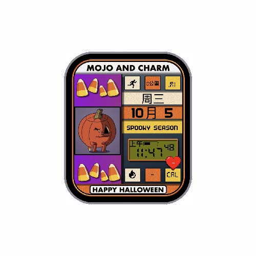 南瓜数字运动表盘