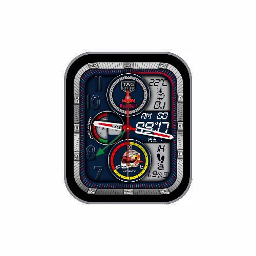 Tag Heuer泰格豪雅数字指针表盘