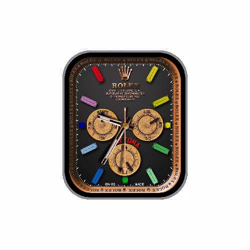 ROLEX劳力士数字指针彩色表盘