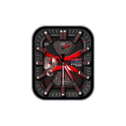 CASIO卡西欧数字指针运动表盘