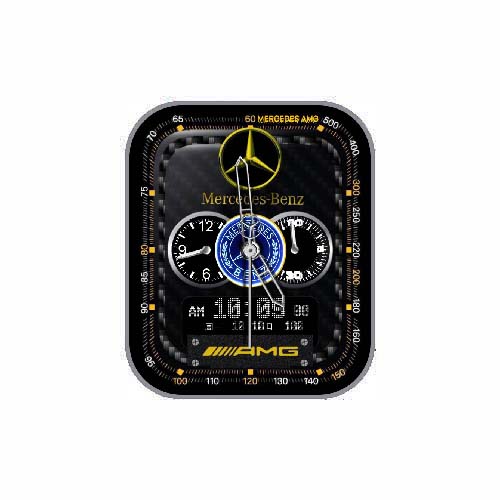 梅赛德斯奔驰数字指针表盘