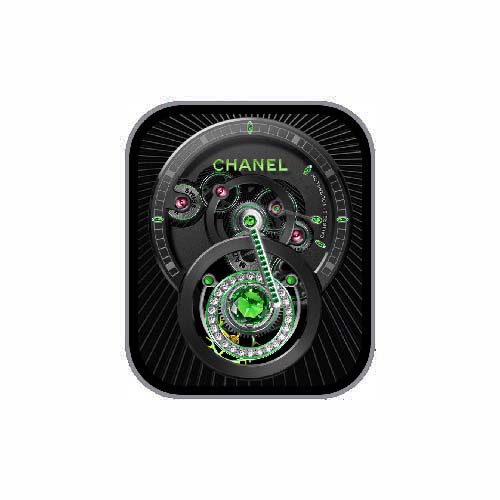 CHANEL香奈儿数字指针机械表盘