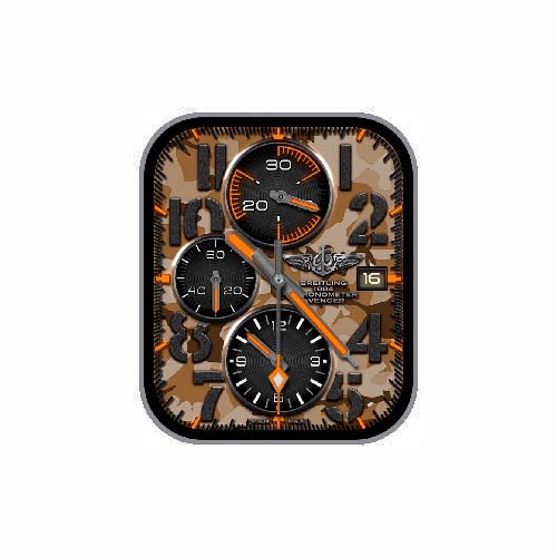 BREITLING百年灵数字指针表盘