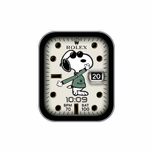 ROLEX劳力士史努比数字指针表盘