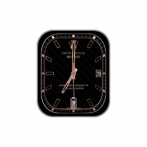 ROLEX劳力士数字指针黑色表盘