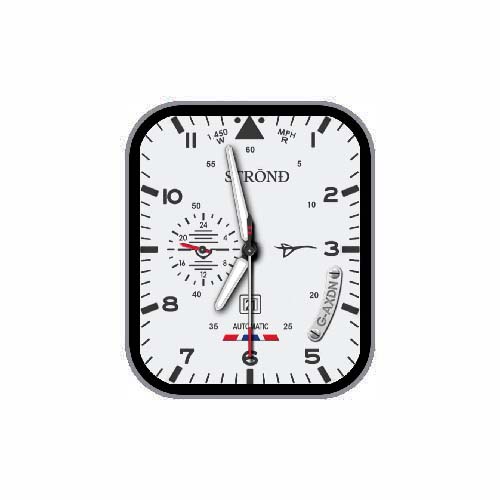 Strond简约数字指针白色表盘