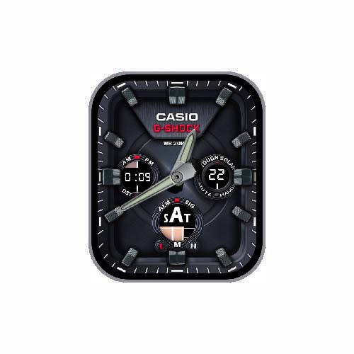 CASIO卡西欧数字指针表盘