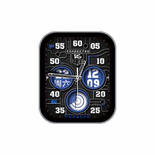 Tag Heuer泰格豪雅数字指针表盘