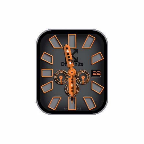 OFF-WHITE数字指针表盘