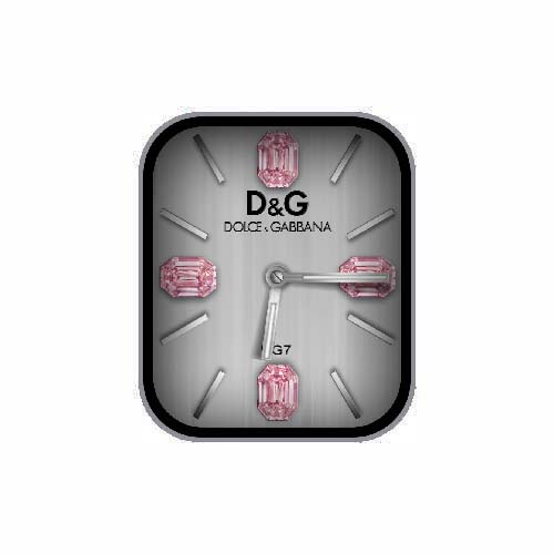 D&G简约指针表盘