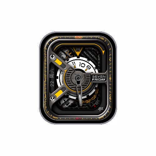 SEVEN FRIDAY数字指针表盘