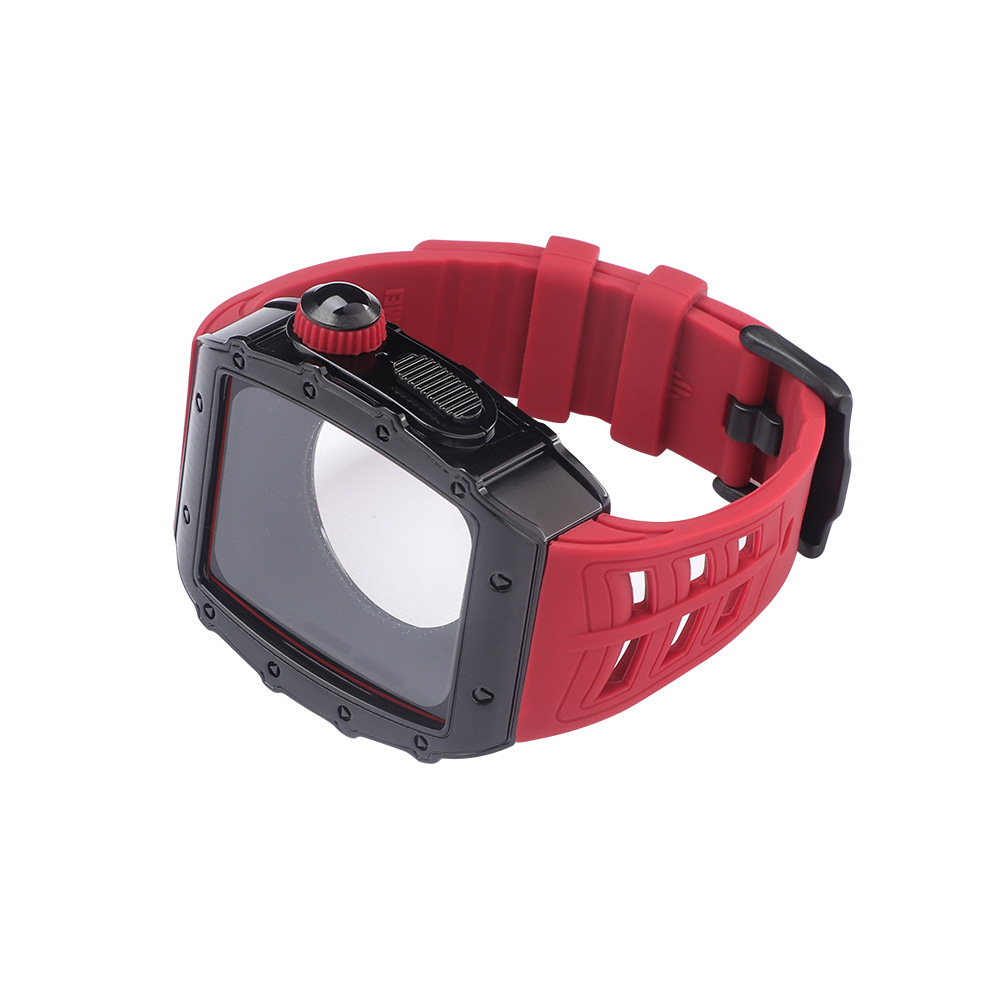 Apple Watch 金属壳苹果手表45/44MM 41/40MM改装壳用于iWatch S8/7