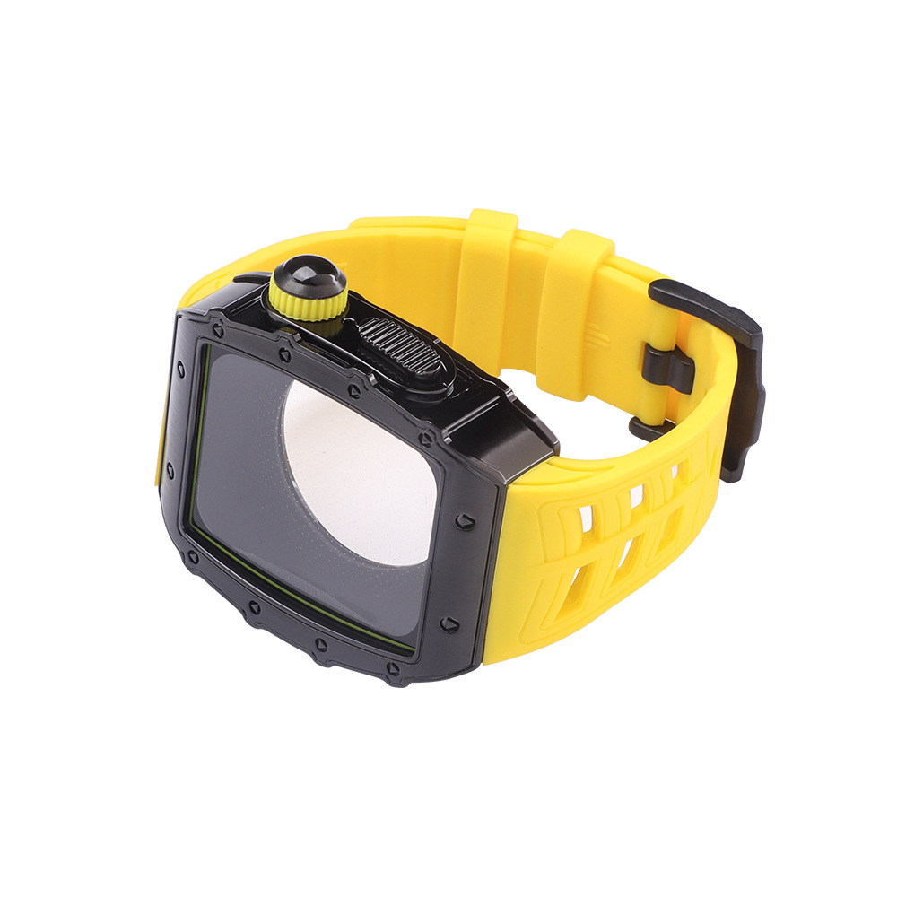 Apple Watch 金属壳苹果手表45/44MM 41/40MM改装壳用于iWatch S8/7