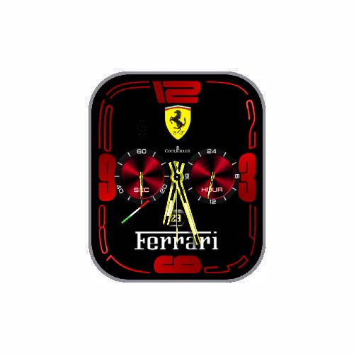 FERRARI法拉利数字指针表盘