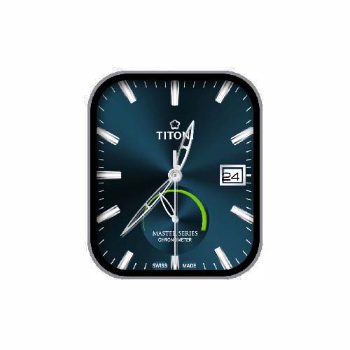 TITONI梅花数字指针表盘