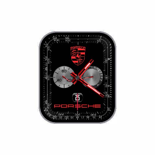 Porsche保时捷数字指针表盘