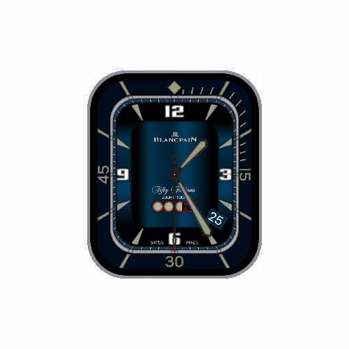 宝珀Blancpain数字指针表盘