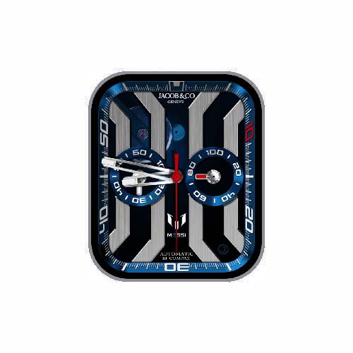 Jacob&co 杰克宝布加迪酷数字指针表盘