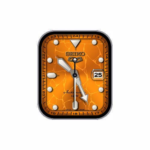 SEIKO精工数字指针表盘