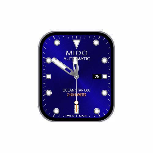 MIDO美度表数字表盘