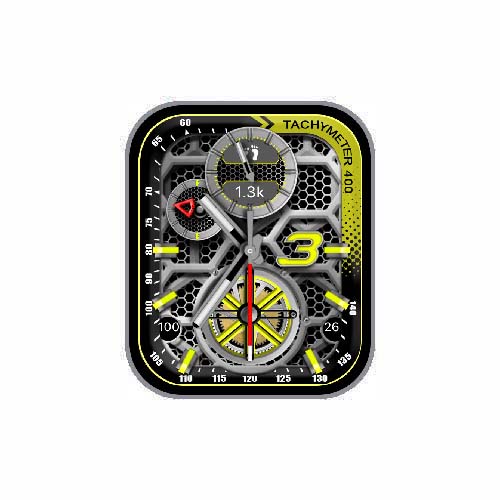 数字指针TACHYMETER表盘