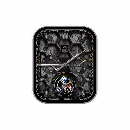 Tag Heuer泰格豪雅数字指针表盘