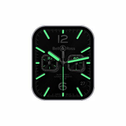 Bell&Ross柏莱士数字指针表盘