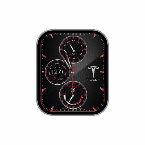 Tesla特斯拉数字指针表盘
