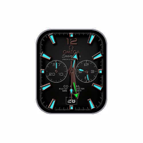 OMEGA欧米茄数字指针表盘