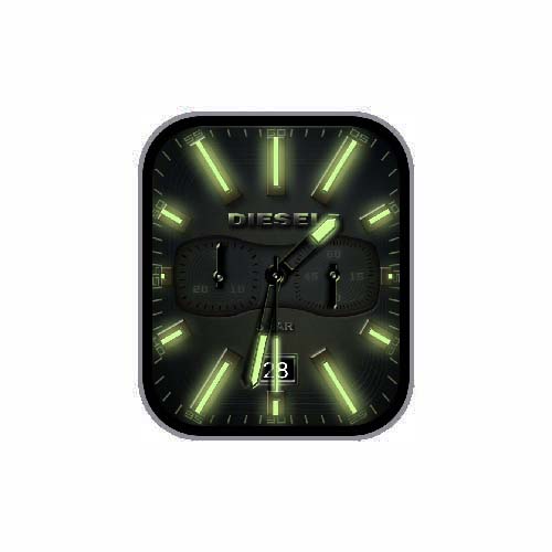 DIESEL迪赛数字星期表盘