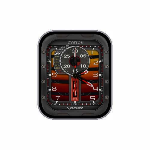 CVSTOS卡斯托斯数字指针表盘