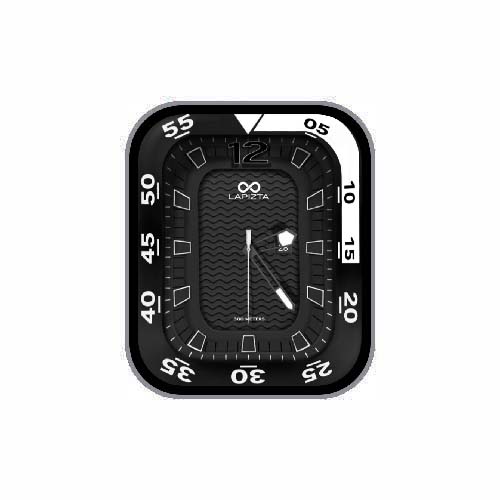 Lapizta简约数字指针黑白表盘