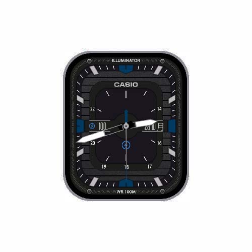 CASIO卡西欧简约数字指针表盘