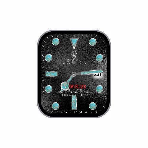 ROLEX劳力士数字指针黑色表盘