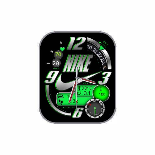 NIKE耐克数字指针运动表盘