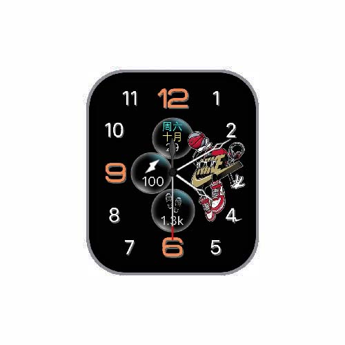 NIKE耐克数字指针运动表盘